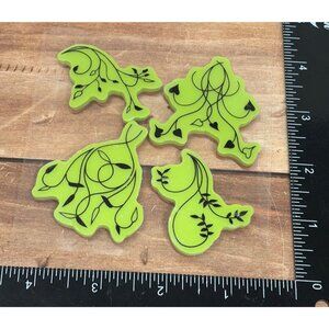 !USED ONCE! Inkadinkado Stamping Gear Cling Stamp Set 65-32017 twisted vines